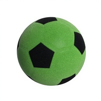 Jouet de football d'intérieur avec surface rainurée améliorée, mousse PU souple pour enfants et jeunes, ballon de football silencieux