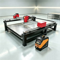 Máquina de corte por plasma CNC de pórtico mini portátil de alta precisión en oferta con motor paso a paso y reductor