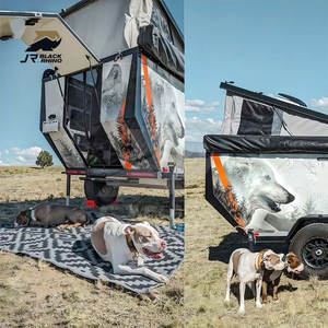 Camper Offroad 2 Sleep Fold Out <span class=keywords><strong>Roulette</strong></span> E Camping Extra Pop up Hybrid Caravan pour Grid Camper in Travel Camper Caravan Trailer - Product Image 5