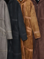 Nouvelle Tunique Longue à Capuche Zippée Brodé pour Homme, Hiver, en Fausse Fourrure, Style Marocain, Manteau Long Musulman, Jubba, Vente en Gros