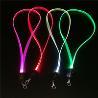 Großhandel Bestseller 2026 Individuelles Logo TPU LED Blinkende Schlüsselbänder Umweltfreundlich für Party Konzert Nachtclub Weihnachten Neujahr