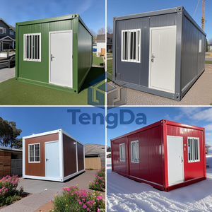 CE chứng nhận 20ft phẳng gói <span class=keywords><strong>container</strong></span> nhà cho phòng khách hội thảo và kỳ nghỉ cabin - Product Image 4