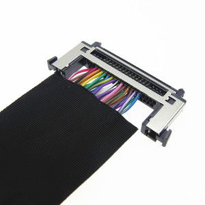 JAE FI-RE51 Platte LVDS-kabel 0,5 mm pitch 51-pins afgeschermde LCD-scherm micro coaxiale kabelboom voor automotive touchscreen monitor - Product Image 2
