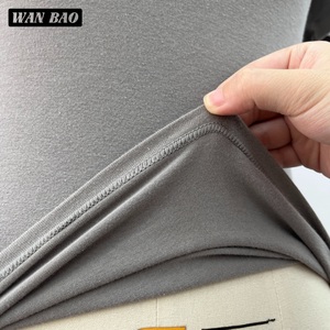 WanBao TS-2503 <strong>Short</strong> Sleeve <strong>Crop</strong> <strong>Top</strong> High Quality 92% Cotton 8% Elastane Jersey <strong>Super</strong> Stretchy Casual T Shirt Vintage Print Tee - Product Image 6