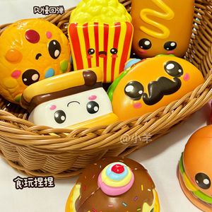 Juguetes Blandos de Comida para Jugar, TPE Suave, Antiestrés, para Niños de 2 a 4 Años, Unisex, Juego de Juguetes de Comida para Cocina - Product Image 3