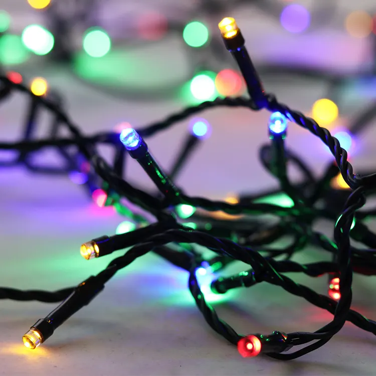 300LEDs Intelligent Tuya App Wifi RGB Color Adjustable Christmas Tree Garden Light LED String Lighting Outdoor