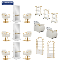 Kit de mobilier pour fauteuil de coiffeur Wally Beauty pour femmes, chariot de salon de coiffure Matrix