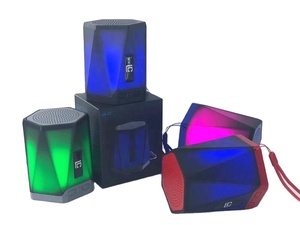 Caixa de som-altavoces bocinasin con Bluetooth, caja de sonido, altavoz portátil, lámpara led de cristal, luz nocturna - Product Image 2