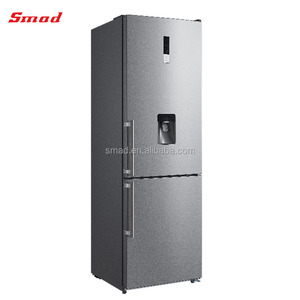 Refrigerador de Acero Inoxidable de Doble Puerta para Uso Doméstico con Dispensador de Agua y Pantalla - Product Image 2