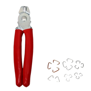 Nuevas Pinzas Profesionales <span class=keywords><strong>de</strong></span> Acero para Anillos <span class=keywords><strong>de</strong></span> Cerdo, con Resorte, para Jaulas <span class=keywords><strong>de</strong></span> Animales, Tripa para Salchichas y Carne - Product Image 4