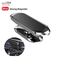 Support de téléphone magnétique multi-angles personnalisé, rotation à 360°, support de téléphone portable flexible, support de tableau de bord de voiture, support de voiture