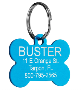 Plaque d'identification personnalisée pour animaux de compagnie, gravée sur mesure, nom, numéro de téléphone, acier inoxydable, étanche, pour chien et chat - Product Image 6