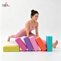 Nouveaux styles 2026 – Blocs de yoga en mousse EVA écologiques à bords biseautés – Briques de Pilates antidérapantes pour la stabilité en yoga et Pilates
