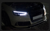 Feux avant dynamiques à LED pour Audi A3 2013-2016, ensembles de phares, feux de jour, accessoires automobiles, éclairage de voiture
