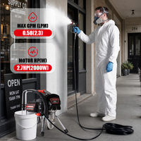 AEROPRO 515 Machine de pulvérisation électrique sans air à haute pression Outils de pulvérisation de peinture professionnelle en latex pour peinture industrielle