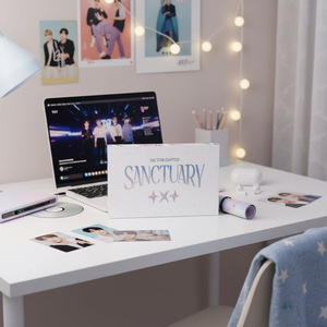 K-Pop TXT-TomorrowxTogether the Star Chapter SANCTUARY [Angel Ver.] Mini carte photo poster Mini CD - Product Image 3