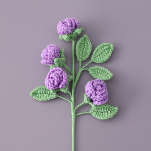 Eternal Multi-headed Branch <strong>Bouquet</strong> Handmade Classic Style Preserved Artificial Flower Long Lasting High - Product Image 5