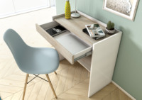 Bureau d'ordinateur Terraneo EL280BROV en bois moderne et pratique de haute qualité pour usage domestique et commercial