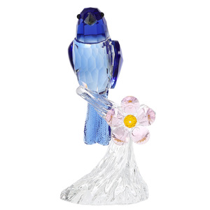 Figura de Pájaro Magpie de Cristal, Adorno Animal de Cristal Tallado, Decoración para el Hogar, Regalo para Sala de Estar, Dormitorio, Entrada - Product Image 4