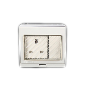 Ip55 không thấm nước 1 gang 13A chuyển đổi ổ cắm hộp bìa Ổ cắm điện Thiết bị chuyển mạch anh khả năng tương thích sẵn sàng chứng khoán tường Outlet - Product Image 6