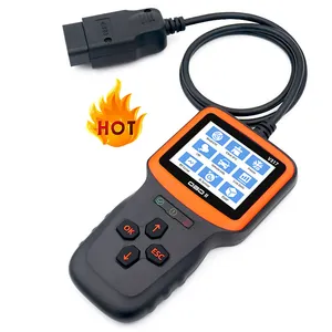 ماسح OBD2 للسيارة للسيارة auto OBD dob2 فحص المحرك قارئ رمز فالوت بطارية الجهد ونظام EVAP اختبار PK CR CR