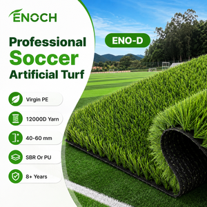 Gazon Artificiel Extérieur 50 mm en PE Vierge pour Terrains de Football, Drainage Rapide, Idéal Écoles, Vente Directe Usine pour Entrepreneurs - Product Image 6
