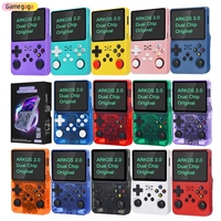 Console de jeu portable rétro Gamegaga R36S, écran 3,5 pouces, Linux ArkOS 2.0, lecteur de jeux vidéo de poche, 20000 jeux rétro classiques