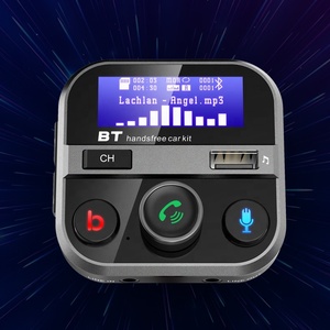 Belking de Audio de coche transmisor FM inalámbrico para la estación de Radio de manos libres MP3 jugador diente azul - Product Image 4