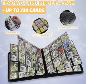 Bán Sỉ Biểu Tượng Tùy Chỉnh Thẻ Kinh Doanh Chất Kết Dính 9 Túi Thẻ Album Thư Mục 360 Side Tải Túi Cho Yugioh MTG TCG Thẻ - Product Image 4