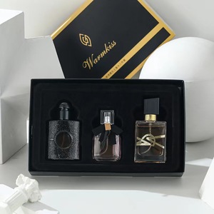 Coffret Cadeau de Parfums pour Femme Douyin Live, Meilleures Ventes : Black Opium, Libre, Inverse, <span class=keywords><strong>Paris</strong></span> – Ensemble Trois Pièces Shandong Spray - Product Image 2