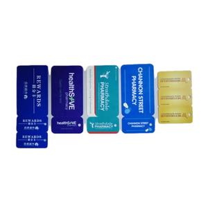 Tarjeta de llavero de tarjeta de PVC de plástico de tamaño no estándar con <span class=keywords><strong>precio</strong></span> de fábrica al por mayor, tarjeta combinada de fidelidad personalizada - Product Image 5