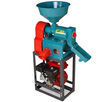 Machine à décortiquer le riz en gros d'usine, mini moulin à riz, équipement de traitement des céréales avec moteur