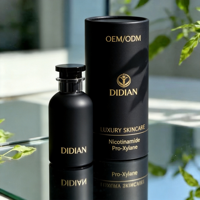 Botellas de Perfume de Vidrio Esmerilado Transparente Vacías de 30ml, 50ml y 100ml con Decoración Grabada para Uso Cosmético y Doméstico