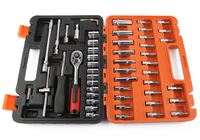 53 pièces jeu de clés à douille voiture moto outil de réparation clé dynamométrique à cliquet Kit d'outils Combo
