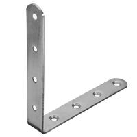 Support de fixation en L en acier inoxydable pour construction industrielle, estampage de tôle métallique sur mesure