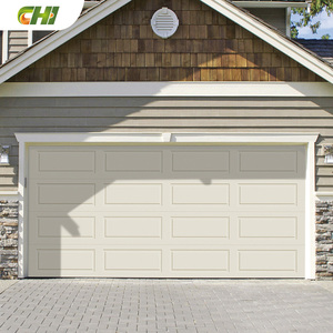 Puertas de Garaje Seccionales Dobles Automáticas de Diseño Moderno Personalizadas, Impermeables, para Proyectos Inmobiliarios de Lujo - Product Image 5