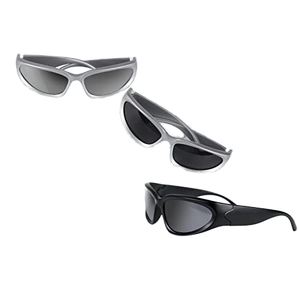 Gafas de Sol Ovaladas de Moda Y2K, Protección Solar para Deportes al Aire Libre, Ciclismo, Unisex, Viajes, Protección UV - Product Image 4