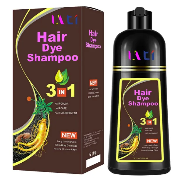 Nicht beschämende Haarfarbe Shampoo Natürliche Anti-Schuppen Haarausfall Semi Permanent Für Curl Blonde Curl Friseursalon Großhändler