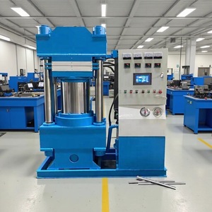 เครื่องอัดไฮดรอลิกสี่เสา 380 โวลต์ ควบคุมด้วย PLC สำหรับงานอุตสาหกรรม - Product Image 1
