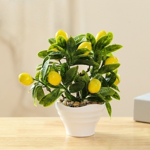 Árboles Frutales Artificiales, Bonsái de Paisaje, Árboles Frutales Simulados, Plantas Artificiales en Maceta para Decoración del Hogar, Cocina y Hotel - Product Image 2