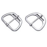 Boucle de sangle de ventre de cheval en acier inoxydable, boucle de cinch, accessoires de bride, accessoires de selle de grande taille 26031303