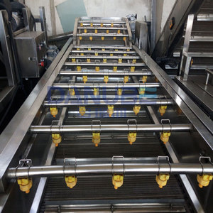 Ligne de production de nettoyage, de découpe et de séchage des pommes de terre, machine à sécher les tranches de pommes de terre, four de séchage des pommes de terre - Product Image 4