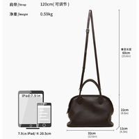 Sac à main en cuir grainé de luxe discret au design original, sacoche de travail pour femme, sac à poignée supérieure pour le bureau, fournisseur OEM ODM