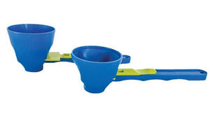 Vida Diária Mess-Free Medição Deslizante Funil Scoop Utensílio Prático para Uso Conveniente - Product Image 6