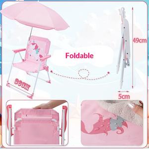 Bộ ghế xếp dù bằng thép không gỉ hiện đại cho trẻ em năm <span class=keywords><strong>2026</strong></span>, nhẹ, di động, dùng cho ngoài trời, cắm trại & bãi biển - Product Image 4