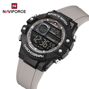 Reloj Digital NAVIFORCE 6102 para Hombre, Calendario, Resistente al Agua, Silicona, Moda, Deportivo, Electrónico, Relojes para Hombre - Product Image 3