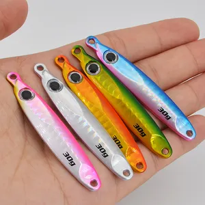 Kitle özelleştirme 10g 15g 25g 30g 40g 60g 3d Lures simülasyon olta iğnesi kurşun Metal kaşık olta