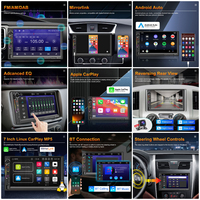 Autoradio 7 pouces Linux CarPlay MP5 sans fil, CarPlay Android Auto, Mirror Link, WiFi, FM, AM, DAB, GPS, lecteur USB, SD, égaliseur