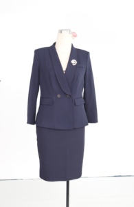 Ropa de Talla Grande para Mujer, Traje Elegante de Manga Larga para Oficina, Conjunto de Dos Piezas, Vestido de Negocios de Talla Grande - Product Image 5