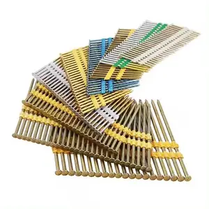 Wholesale High Quality 21 Degree Paper Plastic Strip Framing Nails For Wood